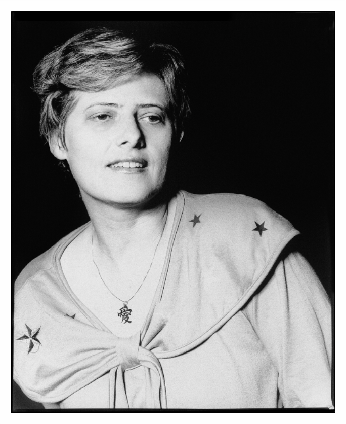 Petra Kelly, Bonn, 1989 – portrait by Alfred Steffen

