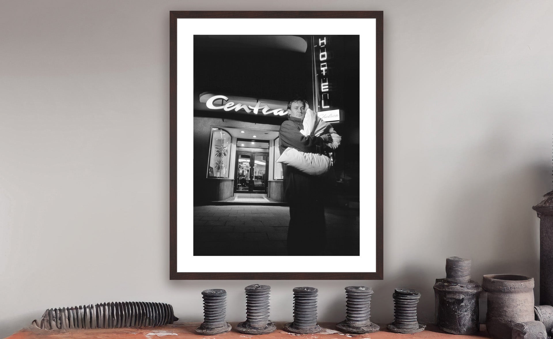 MARTIN KIPPENBERGER, 1987,  – portrait by Alfred Steffen
