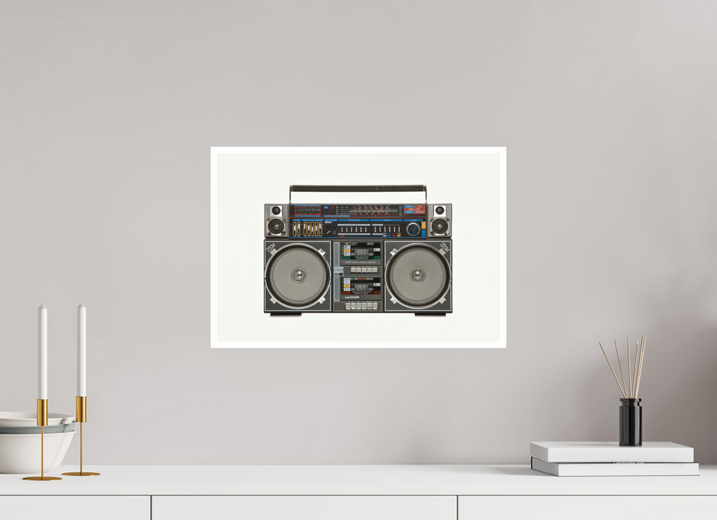 45 x 30 cm, Photo Raag Barytha 1cm Rand BOOM1