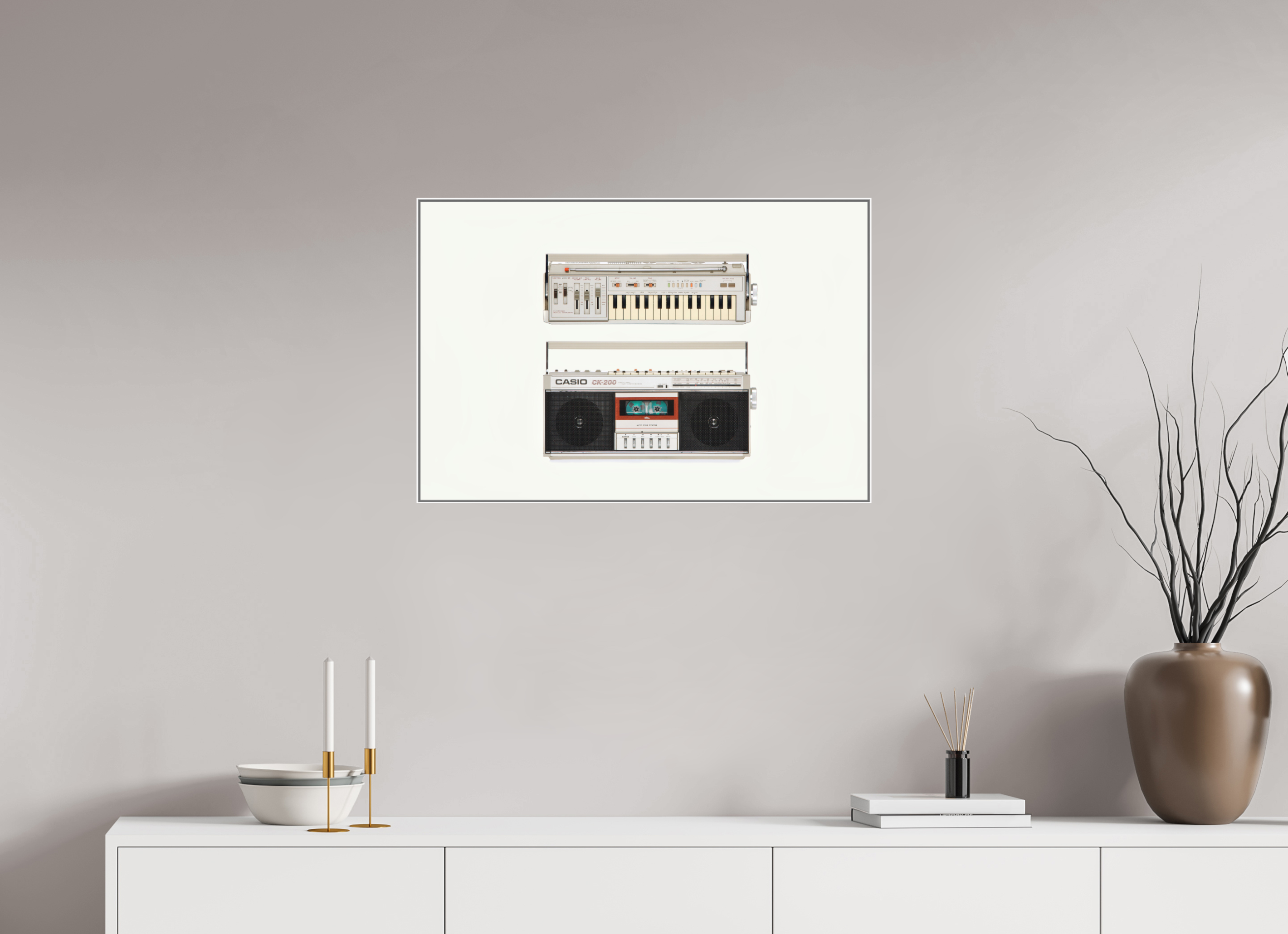 75 x 50 cm, Artbox 50 white, Fine Art Paper, Acryl casio