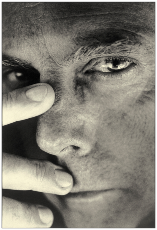 Giorgio Armani, Milan 1992 – portrait by Alfred Steffen
