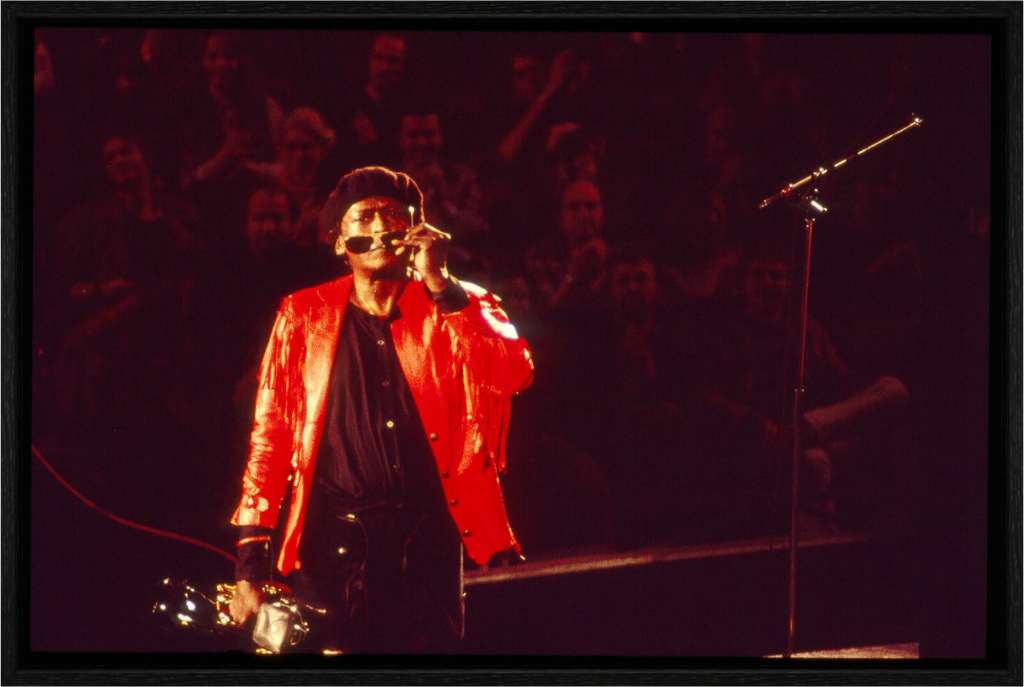 Miles Davis, Berlin, 1983 – portrait by Alfred Steffen
