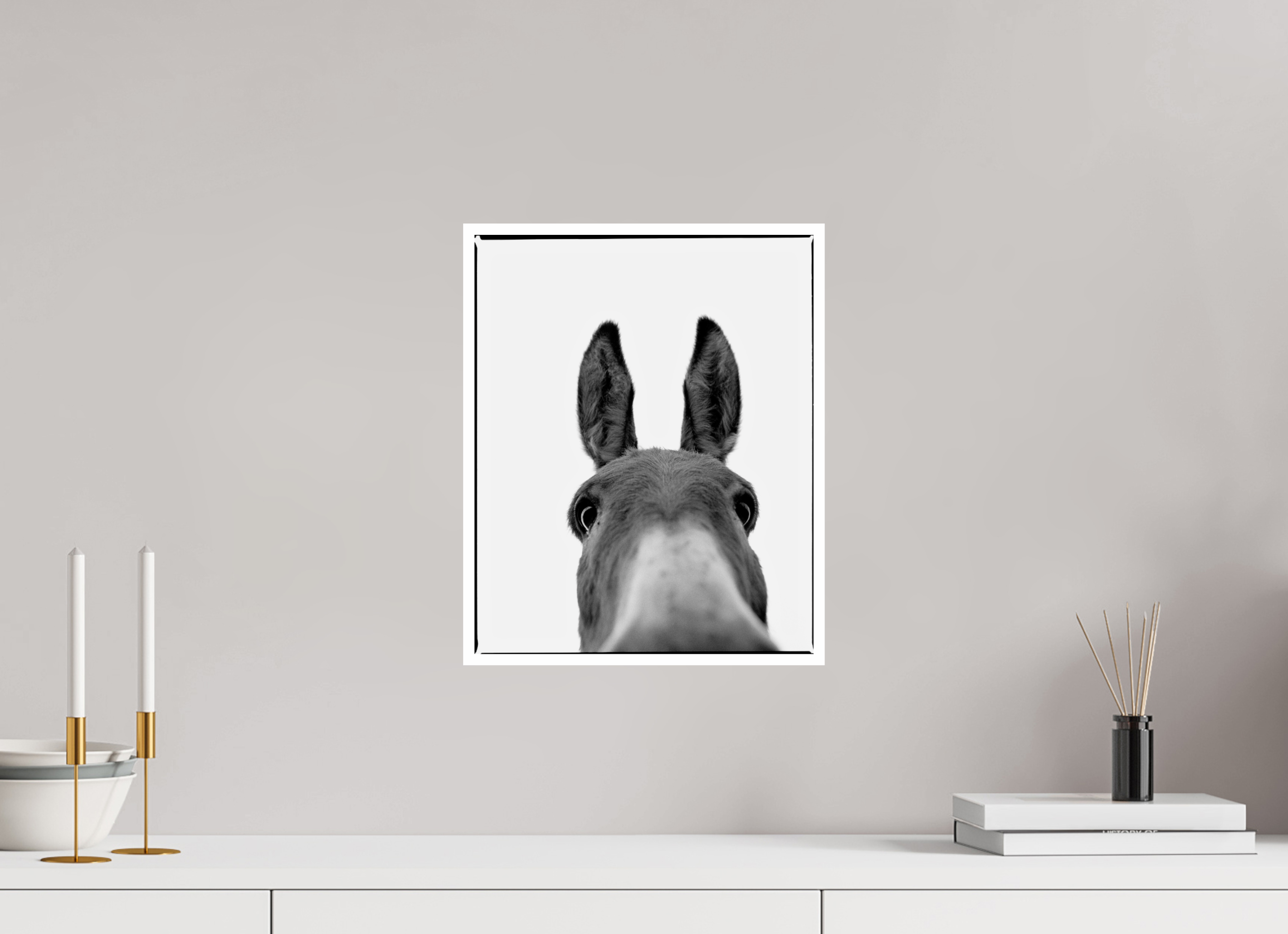 30 x 37,1 cm, Photo Raag Barytha 1cm Rand Ohr