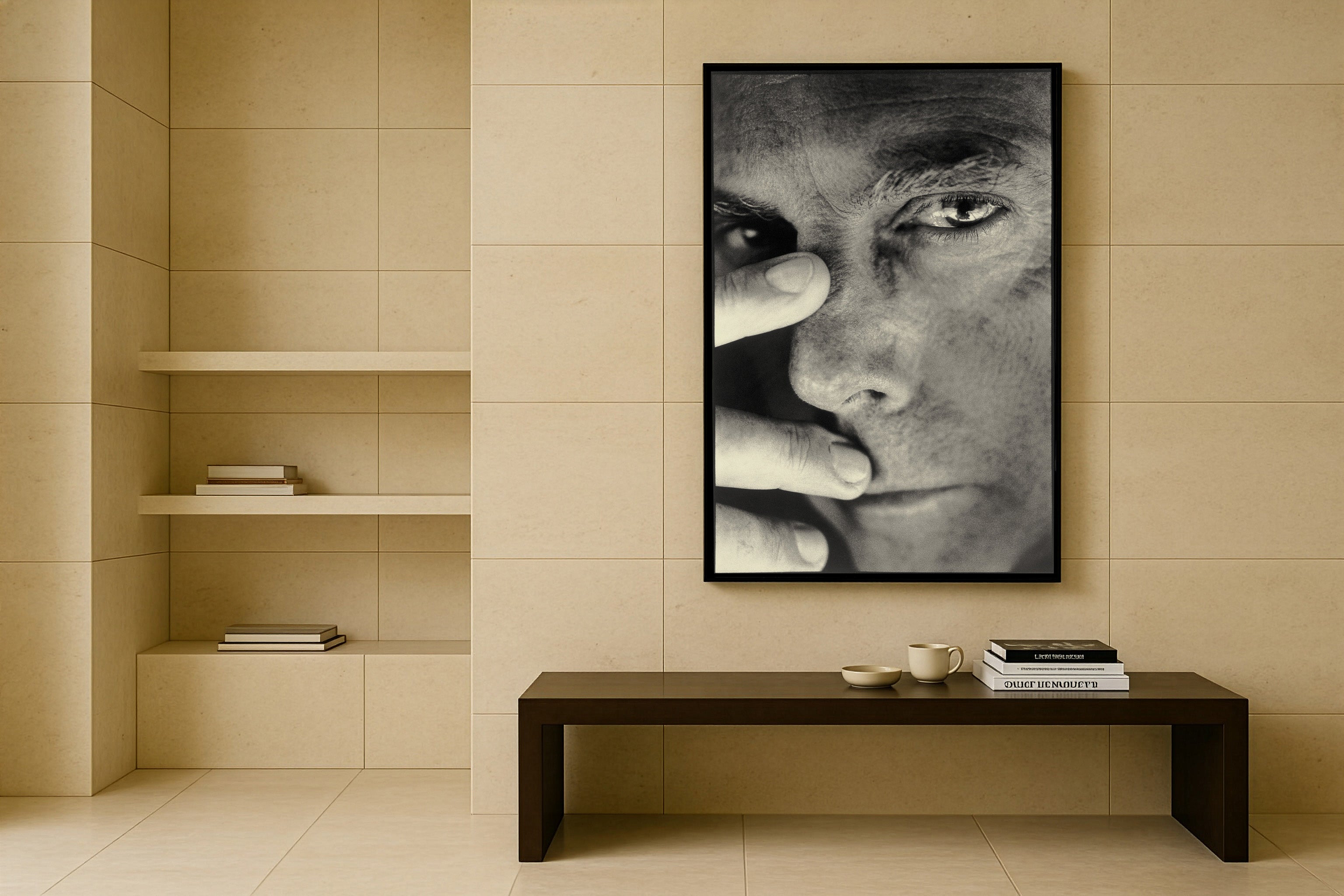 Giorgio Armani, Mailand 1995 (Close-Up)