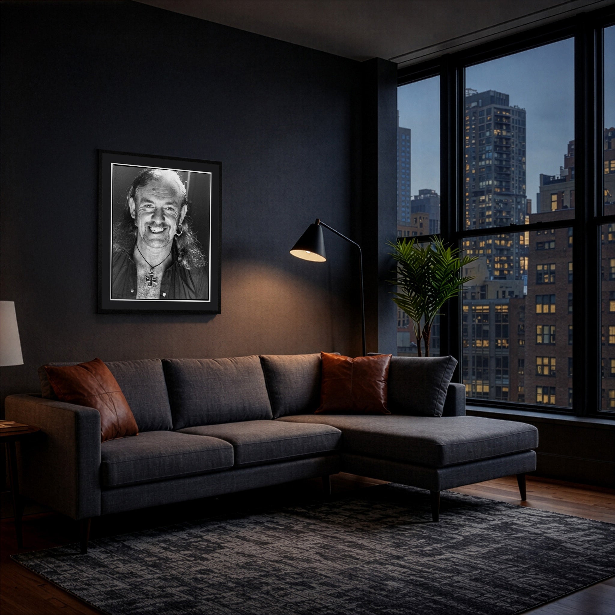 Lemmy Kilmister — Hamburg, 1993, B/W