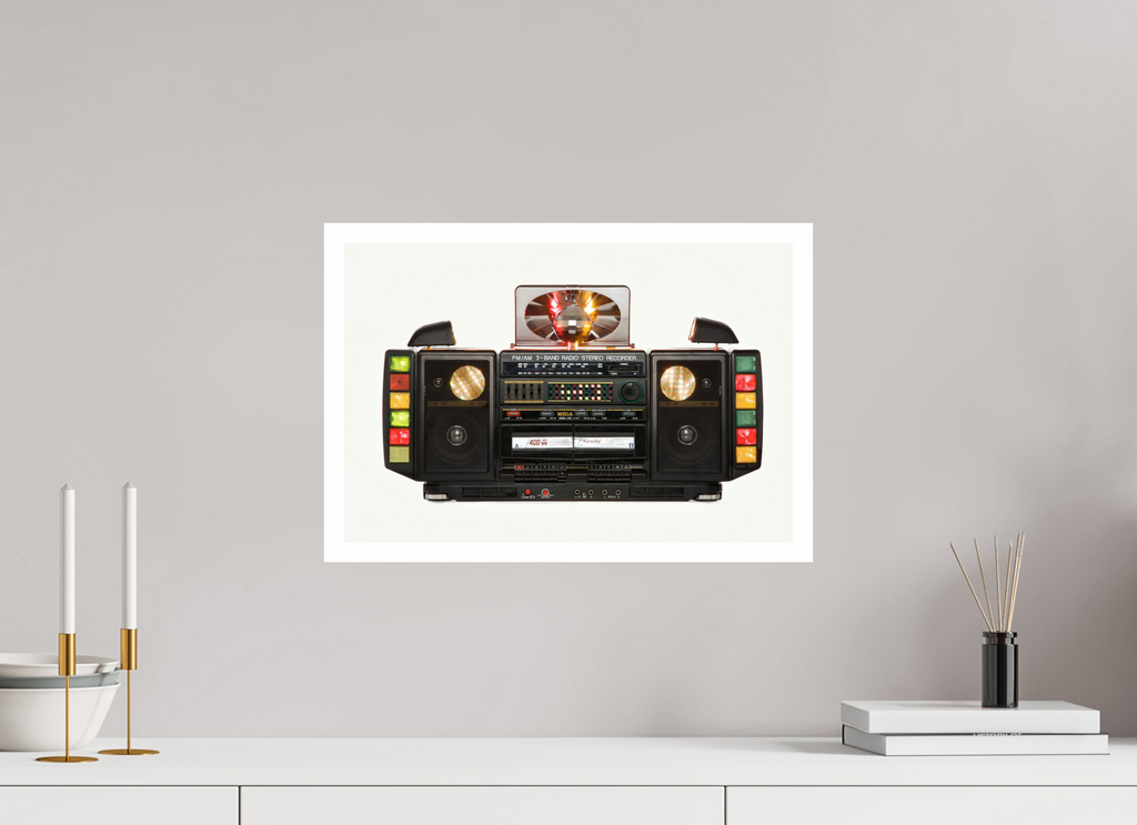 45 x 30 cm, Baryta 2cm rand mega